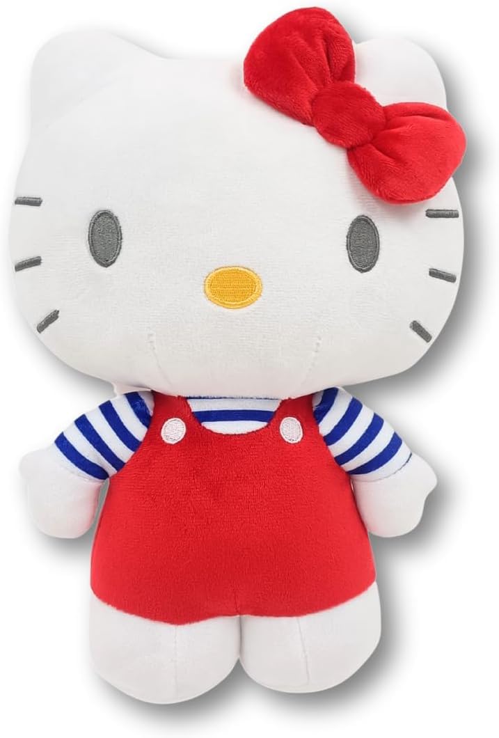 Hello Kitty Official Plush - 50 CM Large Standing Red Dress for Collectors & Kids