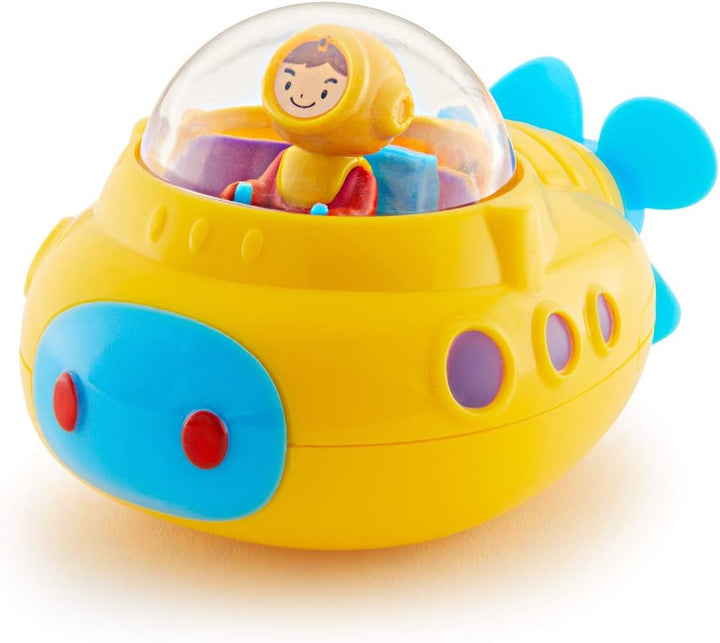 Munchkin Undersea Explorer Bath Toy - Fun Yellow Submarine for Toddlers 12M+