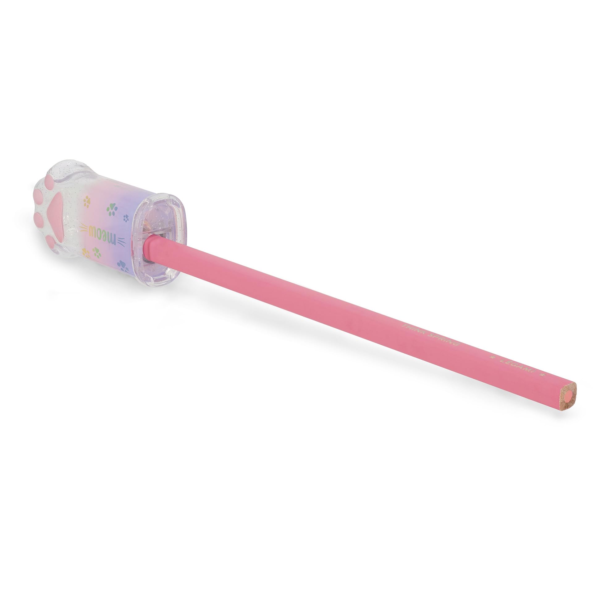 Legami - Meow Cat Paw Pencil Sharpener with Glitter Details 2