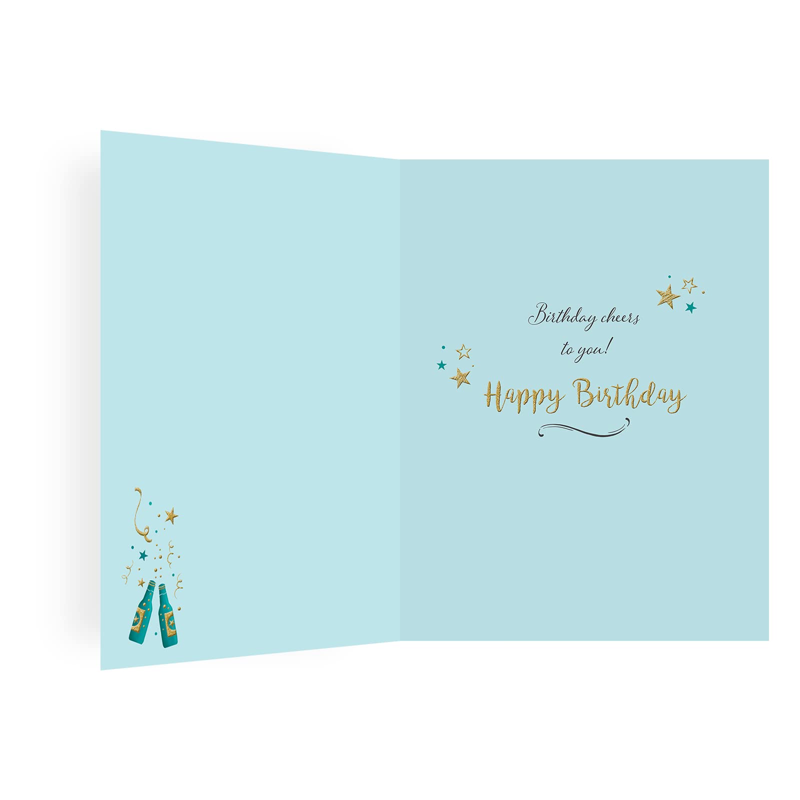 Piccadilly Greetings Modern Birthday Card for Brother In Law | 8 x 6 Inches