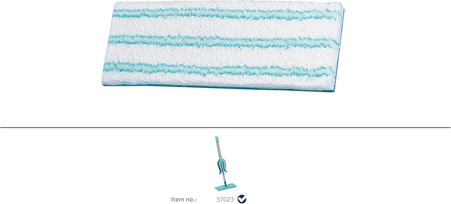 Leifheit Picobello S Mop Replacement Pad - Micro Duo Micro Fibre, 27 cm Wide | Washable at 40°C 3