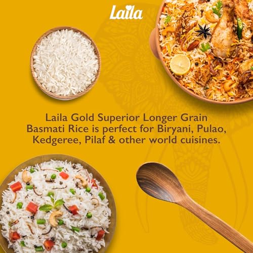 LAILA - Gold Basmati Rice Extra Long Grain 1kg