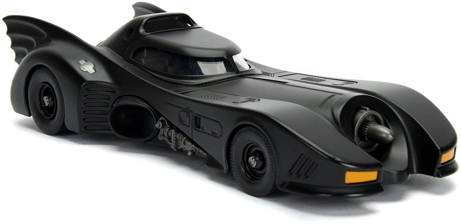Jada Batman 1989 Batmobile 1:24 Scale Die-Cast Replica with Figure - Vehicles