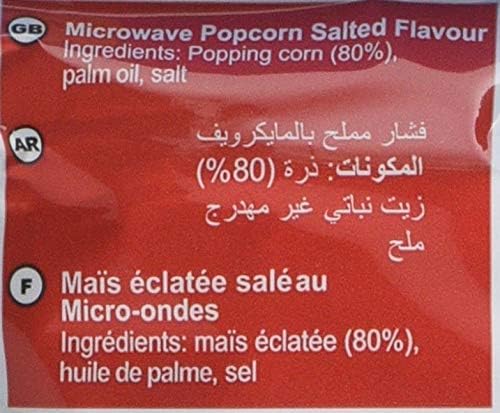 Eazypop Microwave Popcorn Salted Flavour, 16 Pack (85g Each)