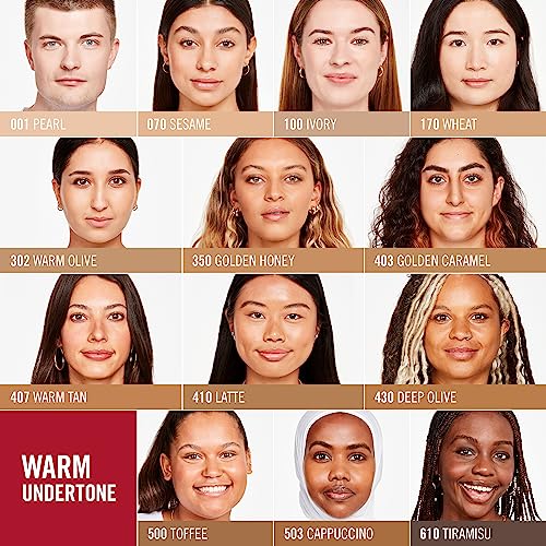 Rimmel - Lasting Finish 35Hr Foundation (Warm Tan 407), Full Coverage, Hydrating, SPF20, Vegan & Cruelty Free 11