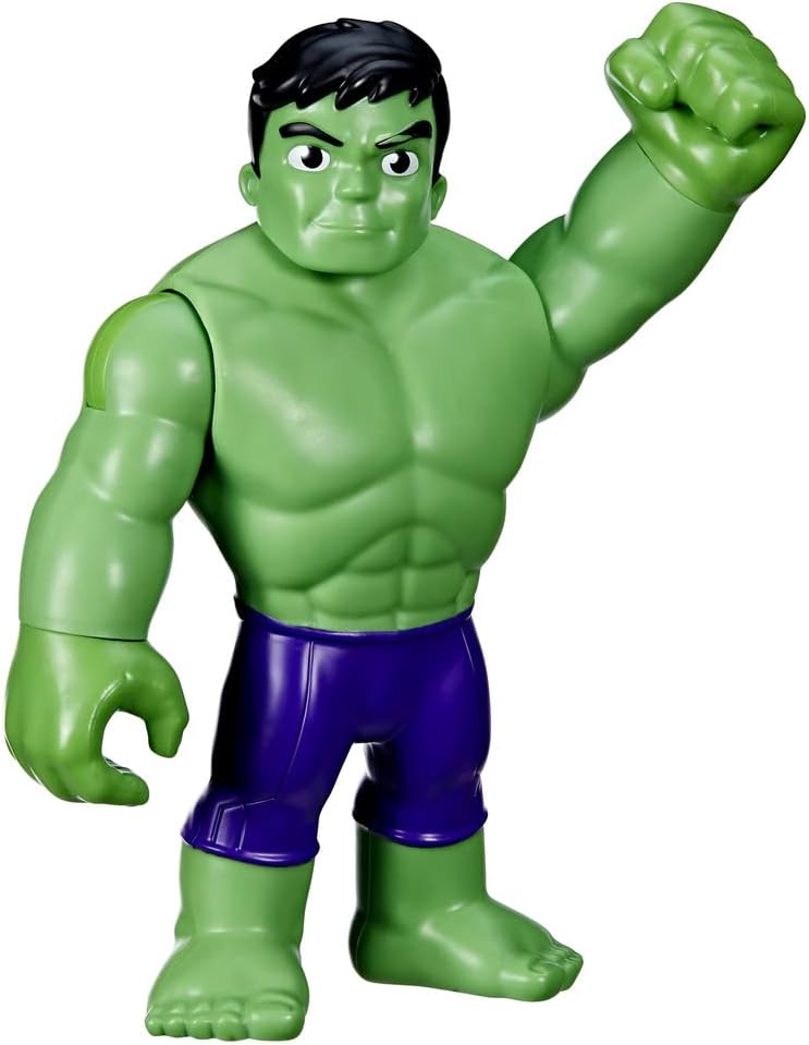 Marvel Spidey and His Amazing Friends Supersized Hulk Action Figure, Super Hero
