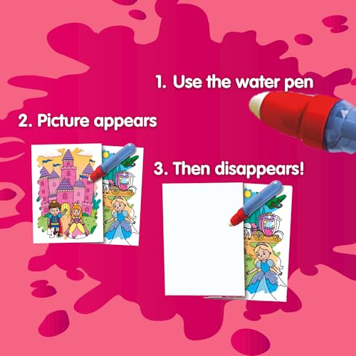 Galt - Water Magic Fairytales Reusable Colouring Book for Children 6