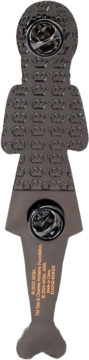 Loungefly MGM Wednesday Addams Paper Doll Pin - Collectible Novelty Accessory
