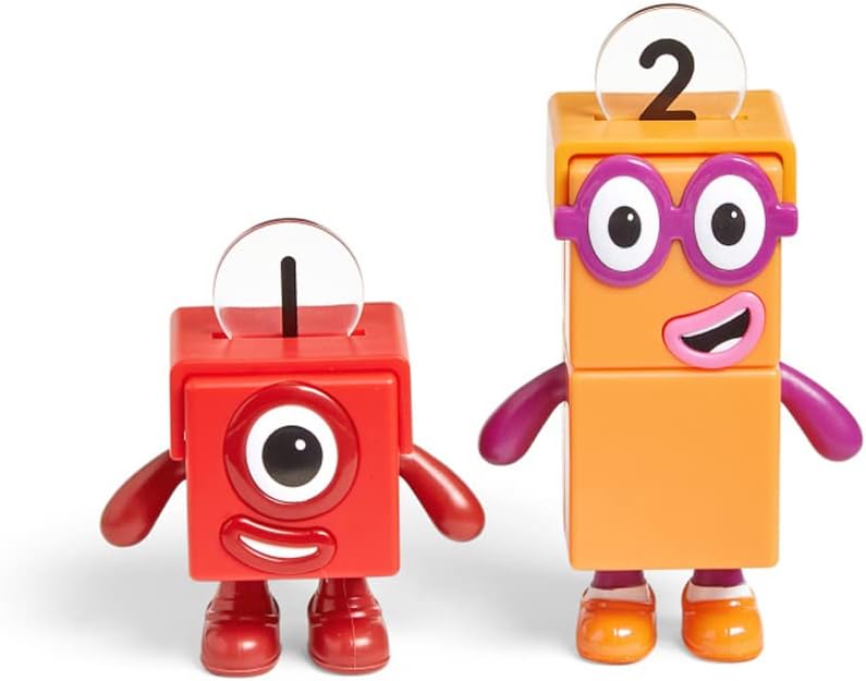 Numberblocks One and Two Bike Adventure - Tandem Bike Playset for Ages 3-7 3