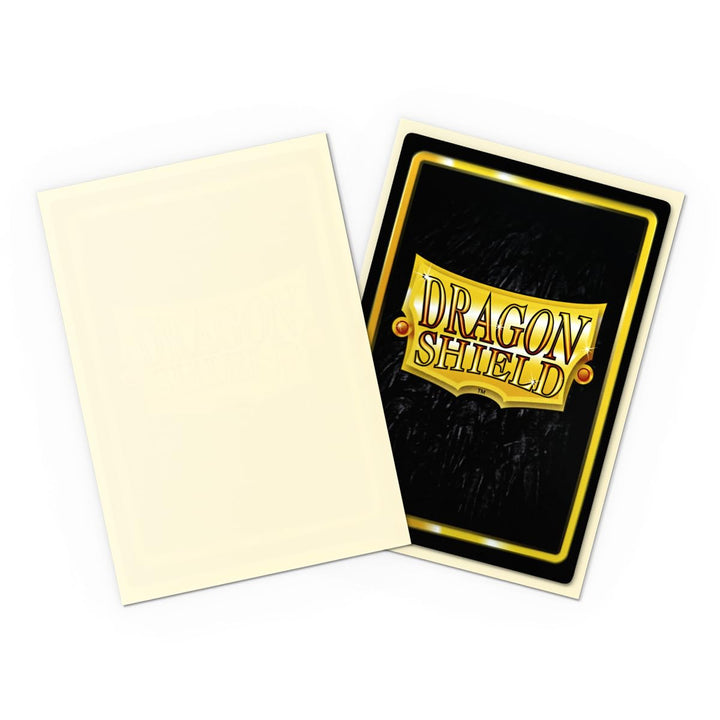 Dragon Shield Japanese Size Matte Ivory Sleeves - 60 Pack for Yu-Gi-Oh! & Cardfight!! Vanguard