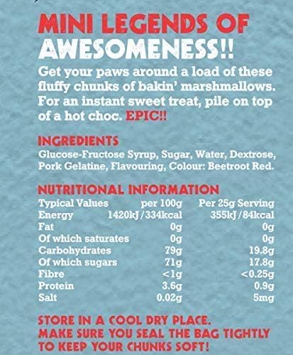 EP!C SNAX CO Mini Chunks American Style Bakin' Marshmallows, 150 g