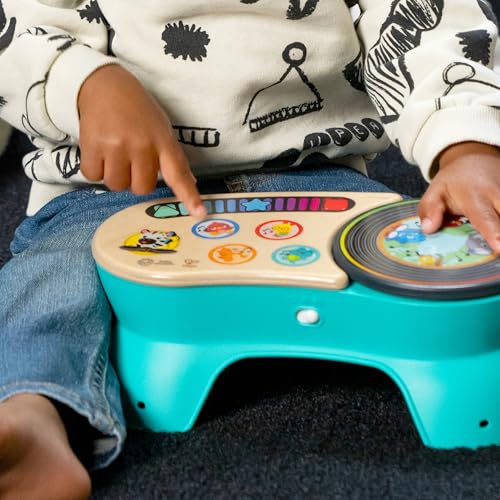 Baby Einstein + Hape DJ Discovery Musical Toy Turntable - Magic Touch for Ages 6 Months and Up