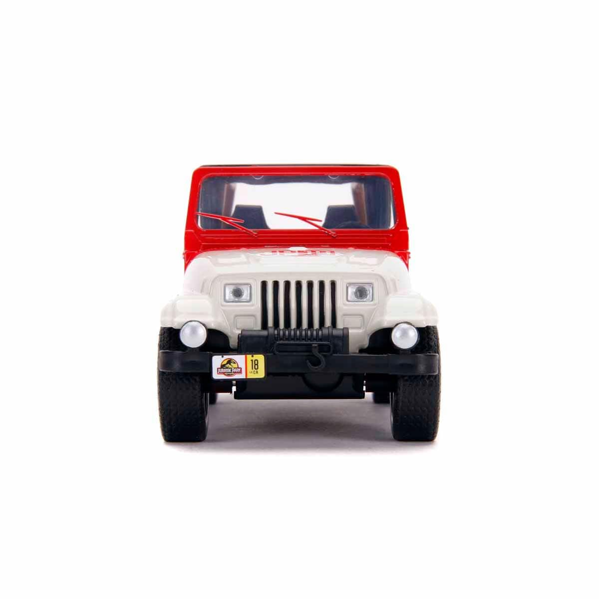 Jada 32129 Jurassic Park 1992 Jeep Wrangler 1:32 Scale Die-Cast Model 7
