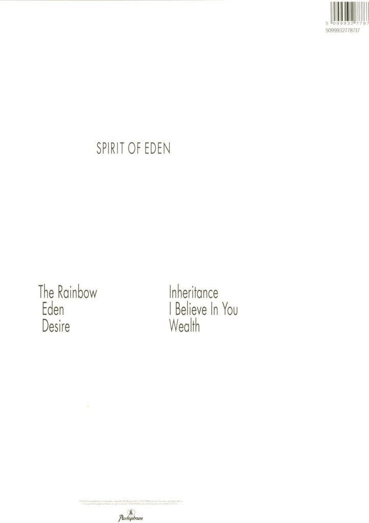 Spirit of Eden (1988) - Heavyweight Vinyl LP with DVD-Audio [DVD]