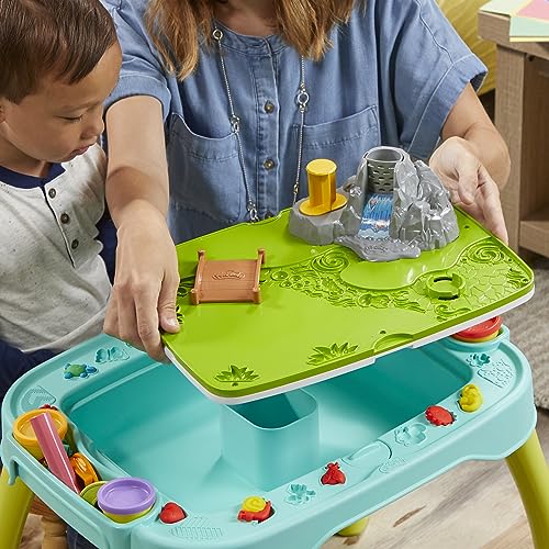 Play-Doh All-in-One Creativity Starter Station - Flip & Play Activity Table for Ages 3+