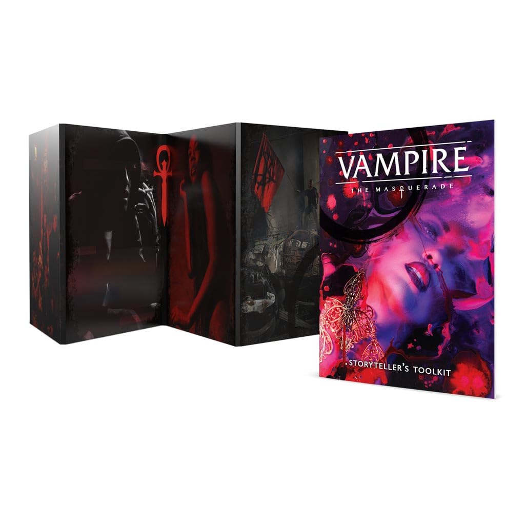 Renegade Game Studios Vampire: The Masquerade 5th Edition Storyteller Screen & Toolkit 1