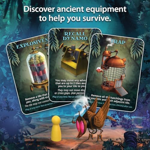 Gamewright Forbidden Jungle Board Game 11