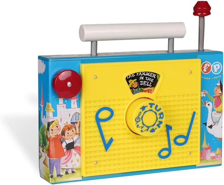 Fisher Price Classics | TV Radio | Interactive Toy for Pretend Games and Role Play, Classic Preschool Toy with Retro-Style Packaging, Suitable for Boys and Girls