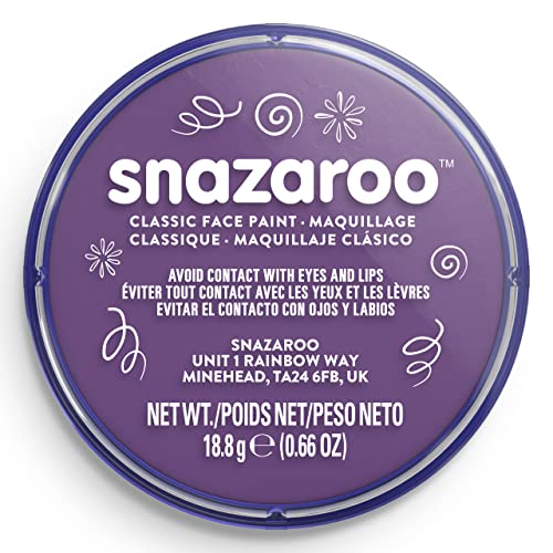 Snazaroo - Classic Purple Face and Body Paint (18 ml) 13