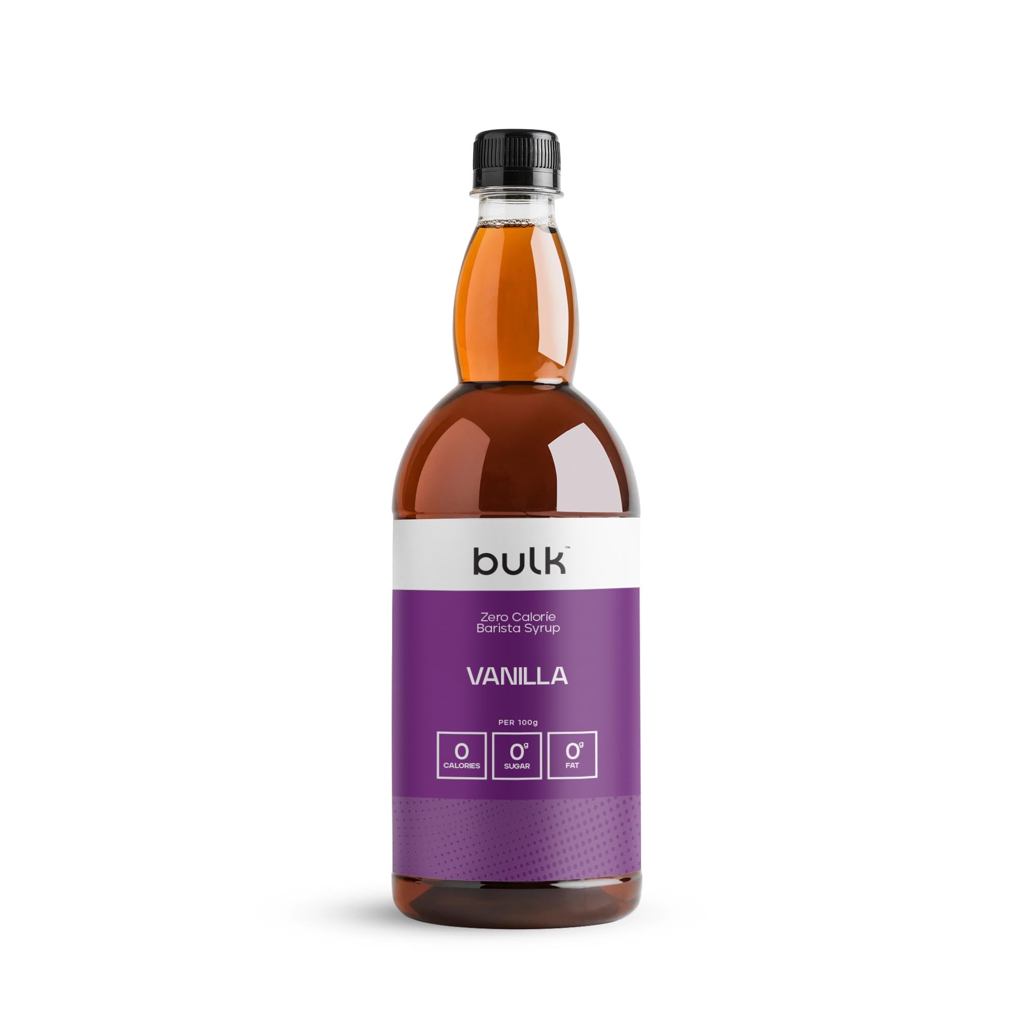 Bulk Zero Calorie Barista Syrup - Vanilla Flavor | 1 Litre | Sugar & Fat Free 1
