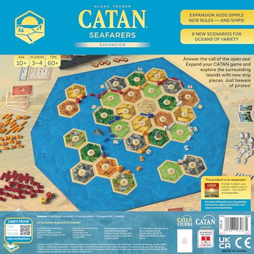 CATAN Seafarers Expansion 6th Edition 4