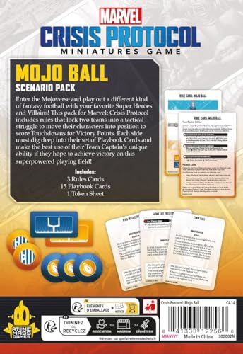 Atomic Mass Games Marvel: Crisis Protocol Mojo Ball Scenario Expansion 5