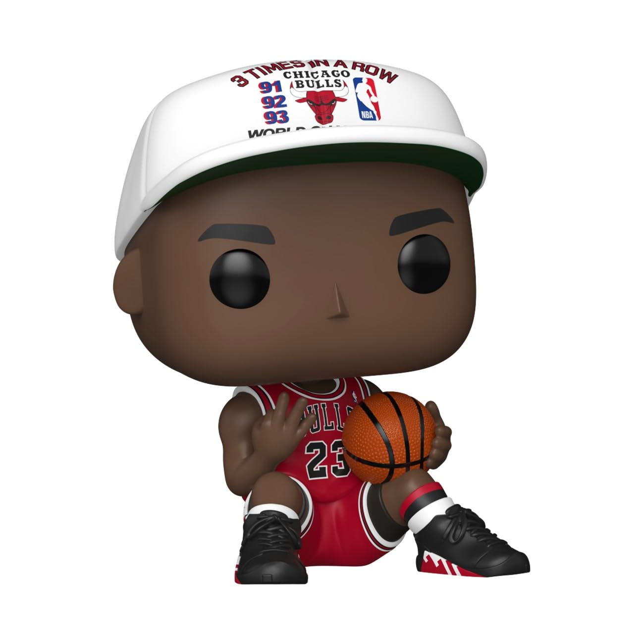Funko POP! NBA Michael Jordan - 3 in a Row Collectible Figure | Vinyl | 3.75 in 4