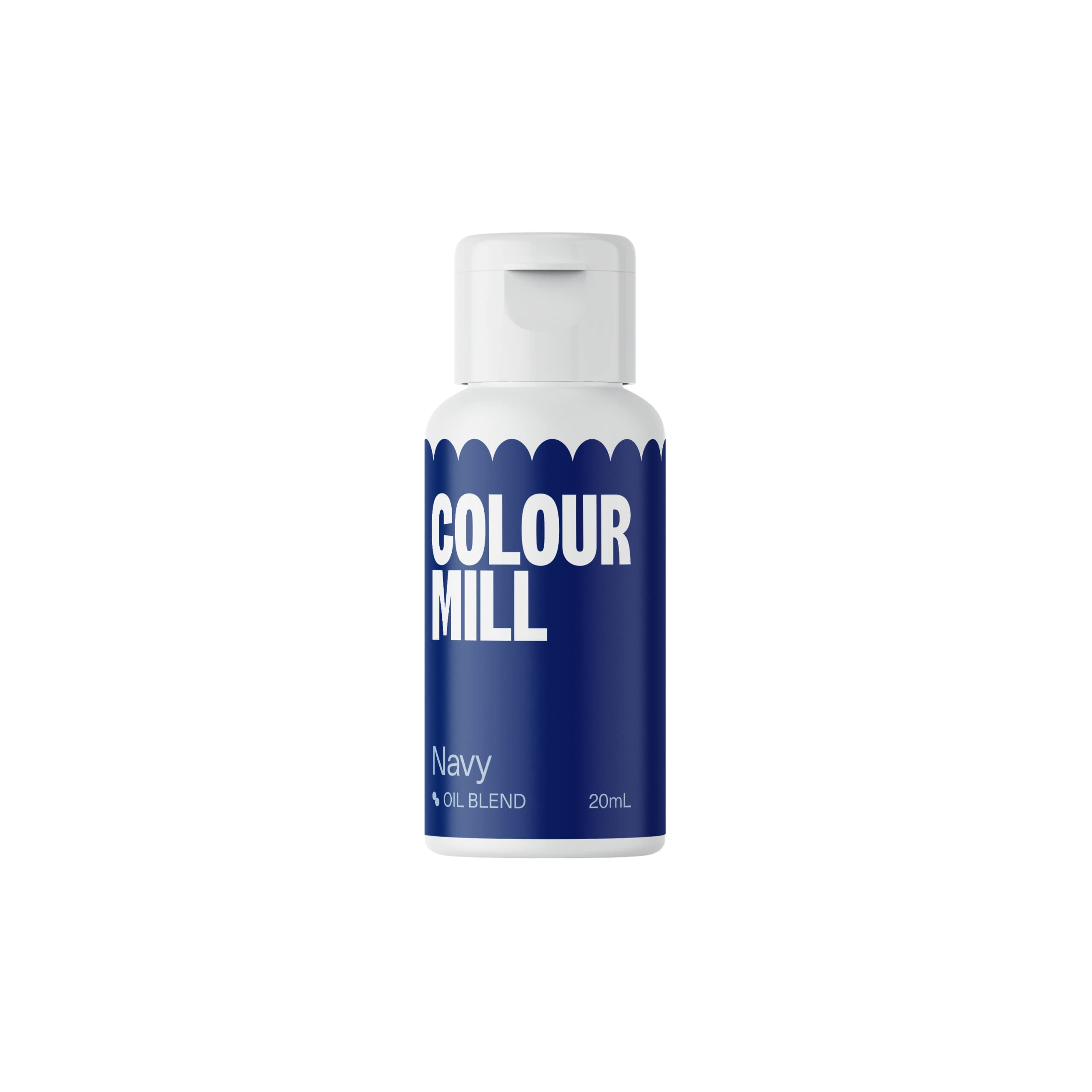Colour Mill Oil Blend Food Colouring Navy - Oil-Based, High Concentration, 20 ml 1