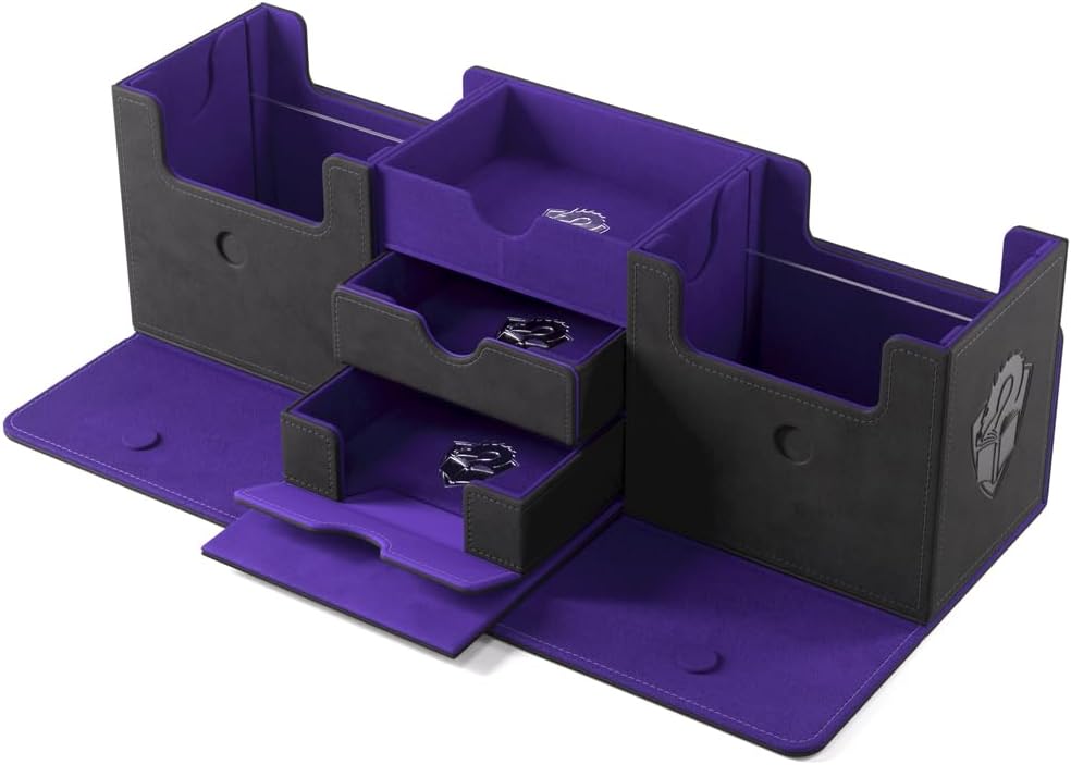 Gamegenic The Academic 266+ XL Deckbox Schwarz/Lila 3