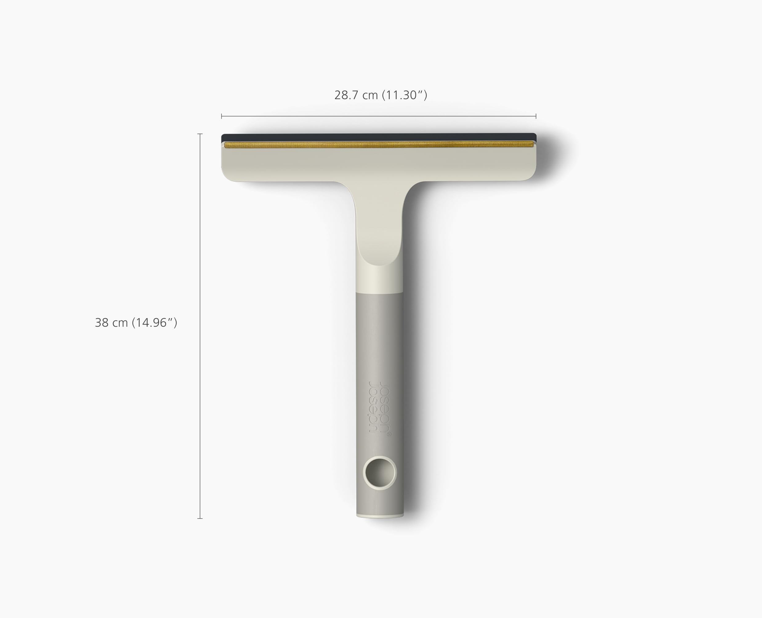Joseph Joseph CleanTech Carpet Rake - 2-in-1 Manual Tool for Pet Hair & Deep Cleaning | Light Stone 4