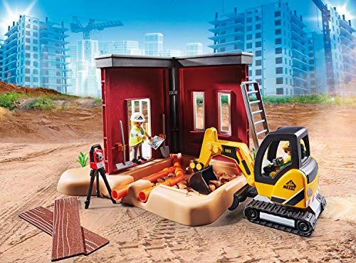 Playmobil 70443 City Action Construction Petite Pelle avec Godet Mobile 6