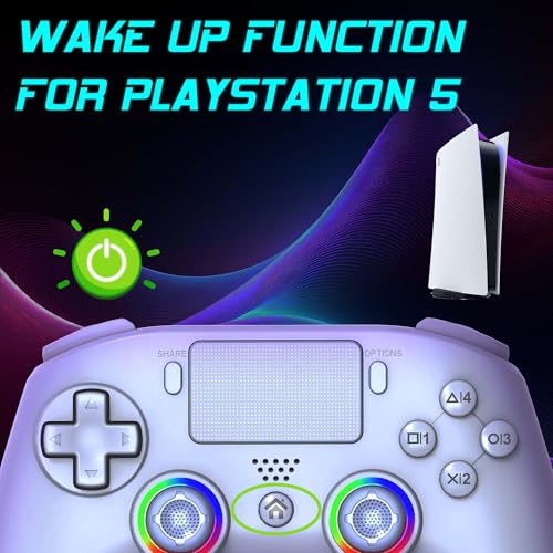 Subsonic – Wireless PS5/PC Controller with Programmable Paddles, RGB LEDs & Turbo Function 11