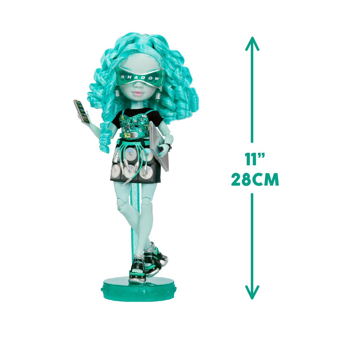 Rainbow High Shadow High Series 3 Berrie Skies Fashion Doll - 12 Inch, Green, Fully Articulated 3