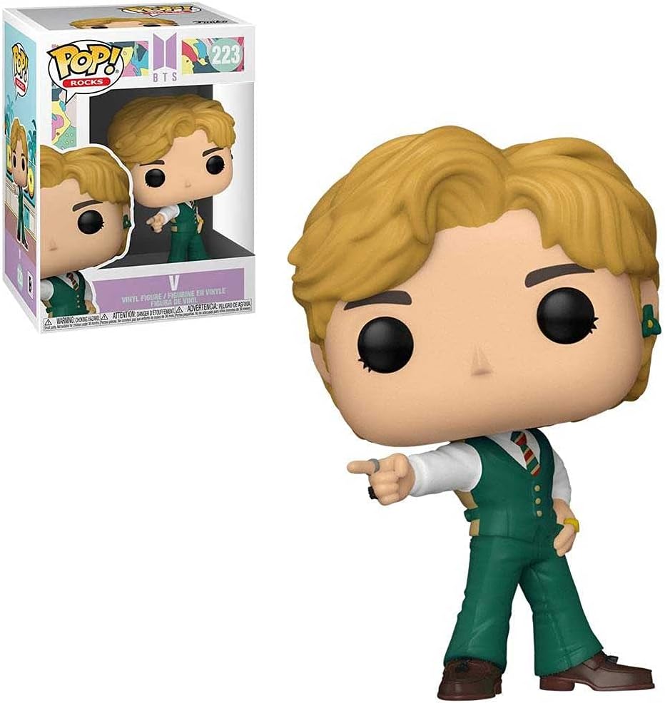 Funko POP! Rocks BTS - Dynamite V Vinyl Figur (48113) 4