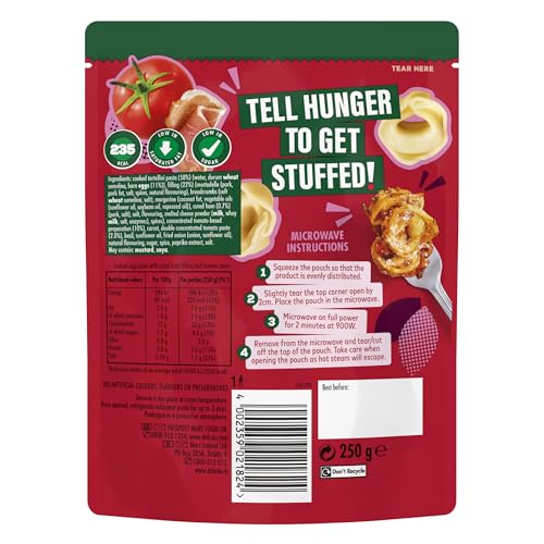 Dolmio - Prosciutto Tortellini Ready Meal 6x250g