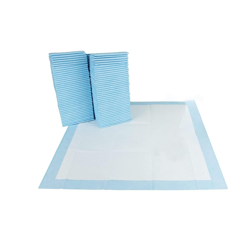 BARGAIN FACTORY Pet Potty Training Pads - 50 Pack | Super Absorbent | 56x56cm Size 5