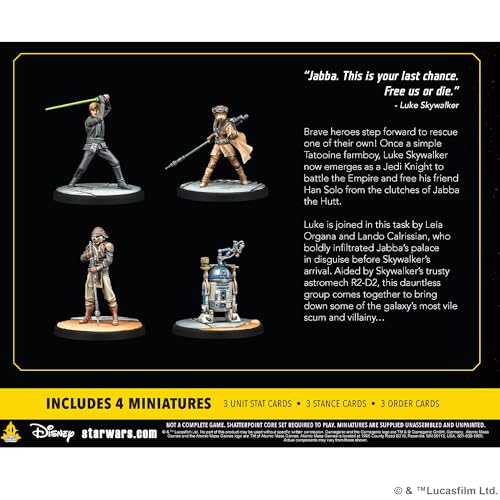 Atomic Mass Games Star Wars: Shatterpoint Fearless and Inventive Squad 8