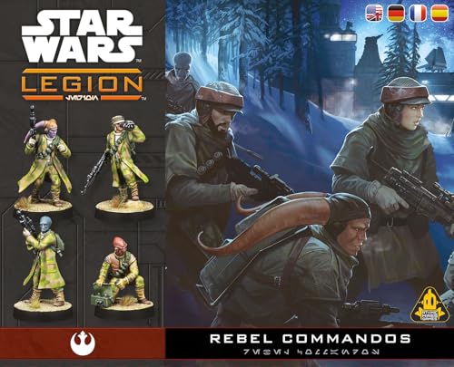 Atomic Mass Games Star Wars: Legion Rebel Commandos Unit Expansion (SWQ16)
