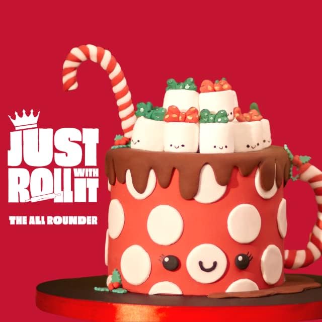 Renshaw Jet Black Just Roll With It Fondant Icing - 250g | Vegan & Vegetarian Friendly 7