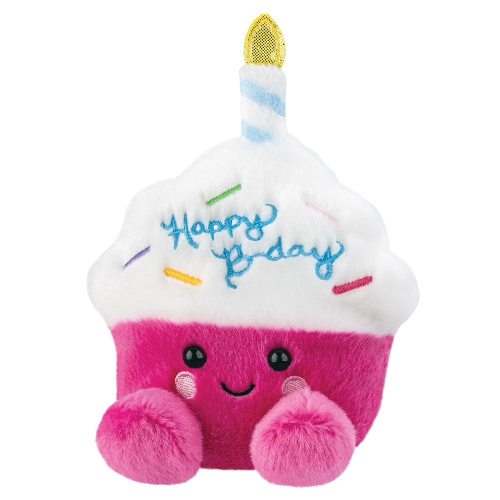 Aurora Palm Pals Craving Collection - Sparkle Birthday Cupcake Soft Toy 2