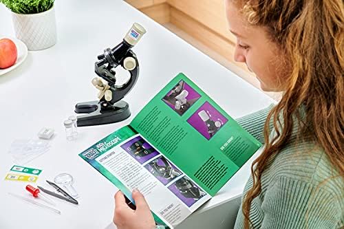 Science Mad SM45 Rose 100x Microscope - Educational STEM Toy for Kids 6+ 2