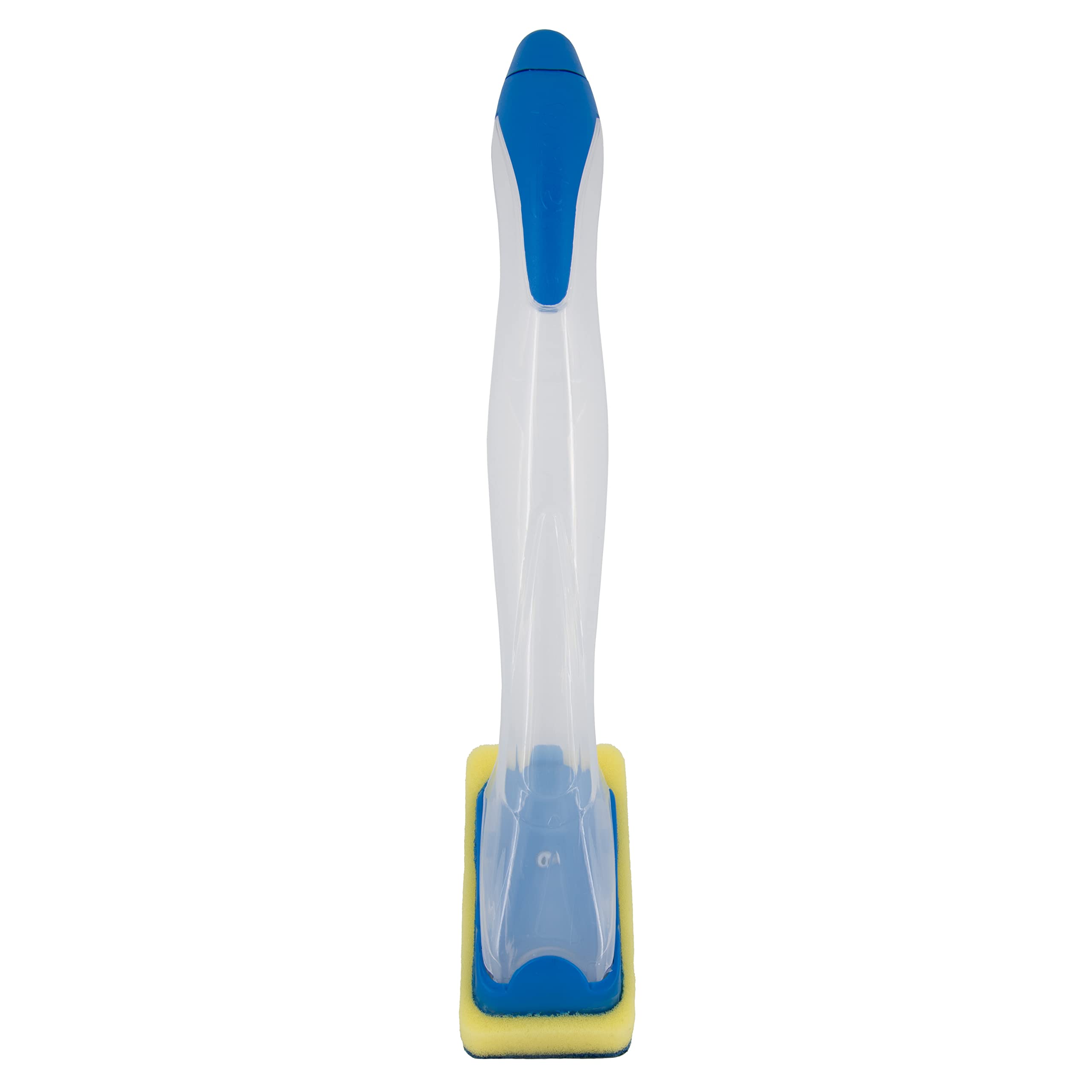 Spontex Refillable Dishmop Washing Up Brush for Dishes | Anti-Grease | Blue 3
