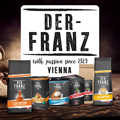 Der-Franz Vanilla Aroma Coffee Capsules, 60 Capsules (6x10) - Nespresso Compatible