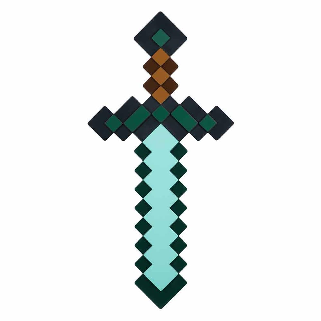 Paladone Minecraft Diamond Sword Light - 40cm Tall | 3 Dynamic Modes | USB-C or Battery Powered 7