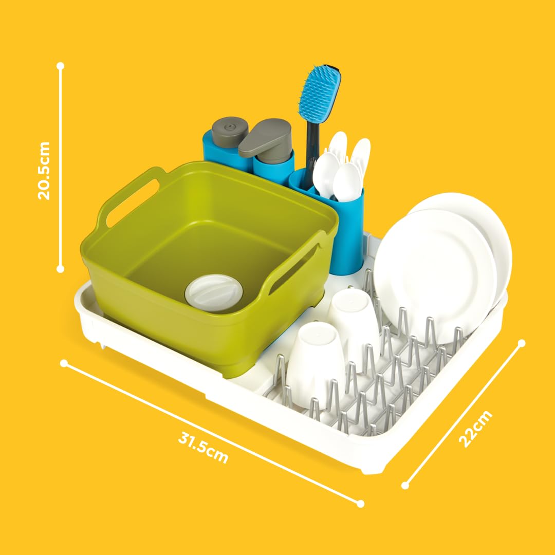 Joseph Joseph Extend Sink Playset - Water Pump & Color-Changing Dishes for Ages 3+ 2