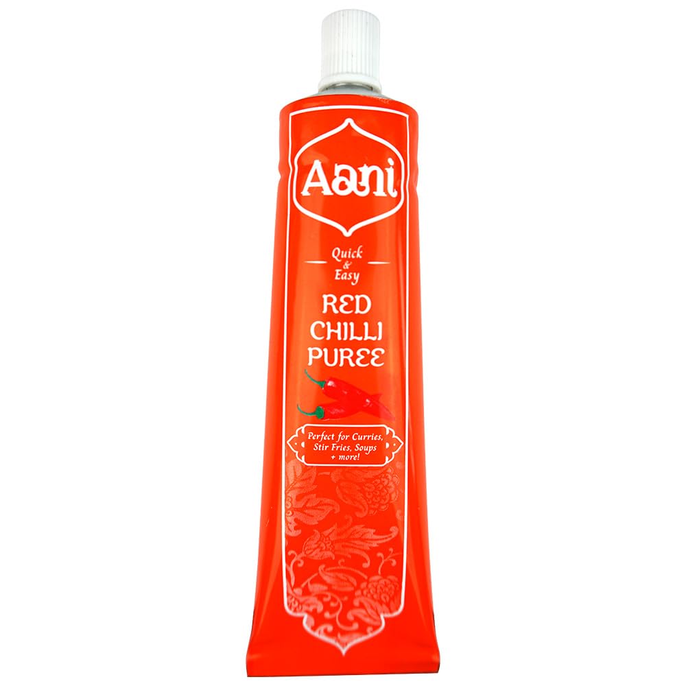 Aani Red Chilli Puree, 110g - Smooth Spicy Cooking Essential for Sauces, Marinades & Stir-Fries 1