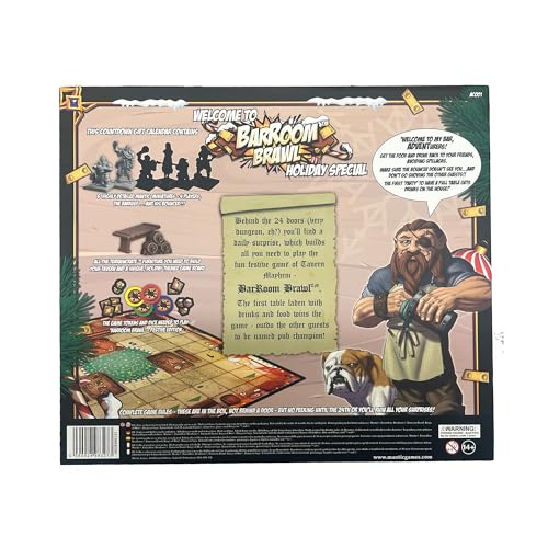 Mantic Games Tavern Mayhem – BarRoom Brawl Adventskalender-Spielset (MGBBM101) 3