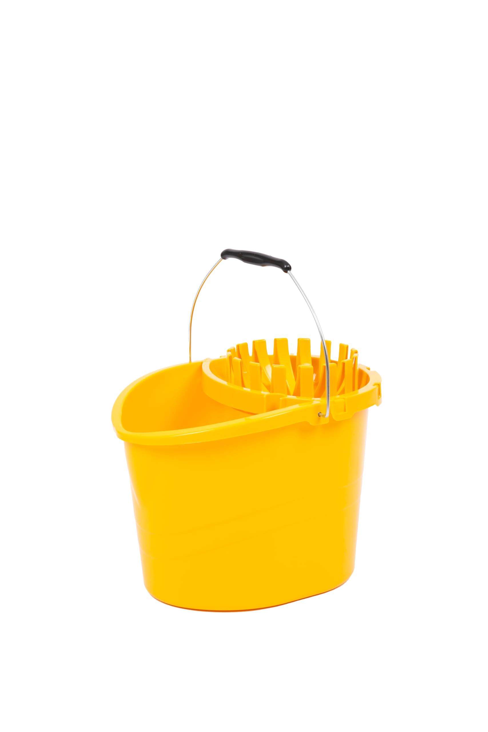 REQUISITE NEEDS Professional Mop and Bucket Set with Wringer | Heavy Duty | Yellow 2