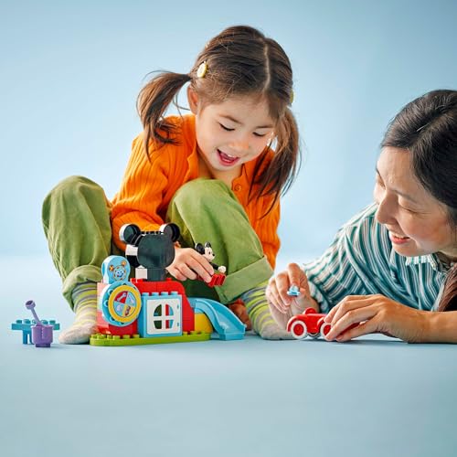 LEGO DUPLO Disney Mickey Mouse Clubhouse & Car Set - Building Toy for Toddlers 2+ 9