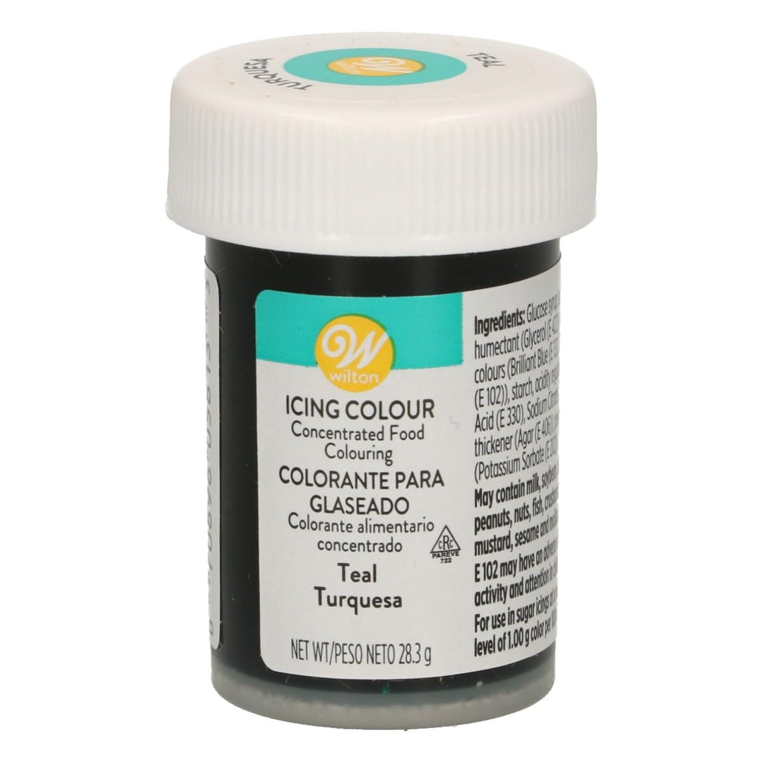 Wilton Teal Gel Icing Colour, 28.3 g